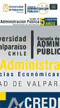 Mobile Screenshot of administracionpublica-uv.cl